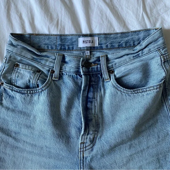 PISTOLA Cassie Straight Leg High Rise Jeans sz. 26 - Picture 4 of 8